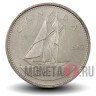 10 центов 1987 года - Канада - Шхуна Bluenose