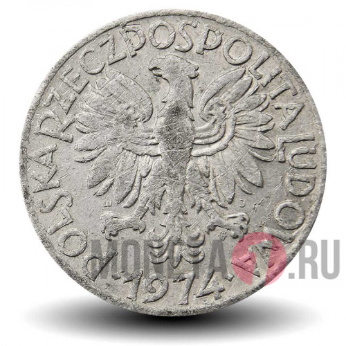 5 злотых 1974 года - Польша