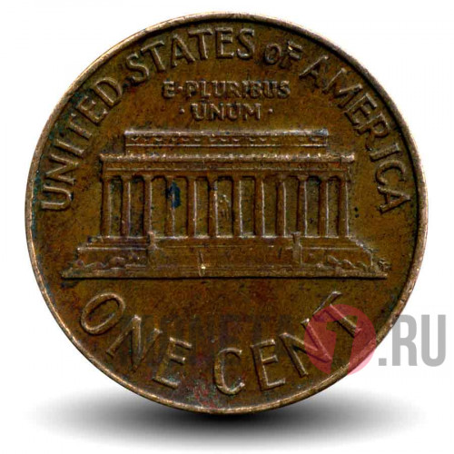 1 цент 1965 года - США