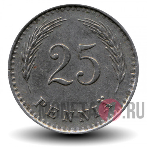 25 пенни 1936 года - Финляндия - S