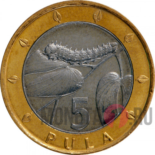 5 пула 2000 года - Ботсвана