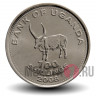 100 шиллингов 2008 года - Уганда - Африканский бык