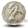 50 центов 1976 года - Фиджи - Парусник