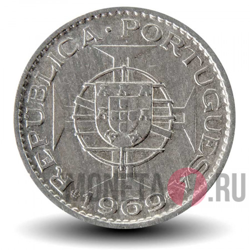 2,5 эскудо 1969 года - Ангола