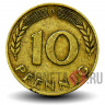 10 пфеннигов 1949 года - ФРГ - D