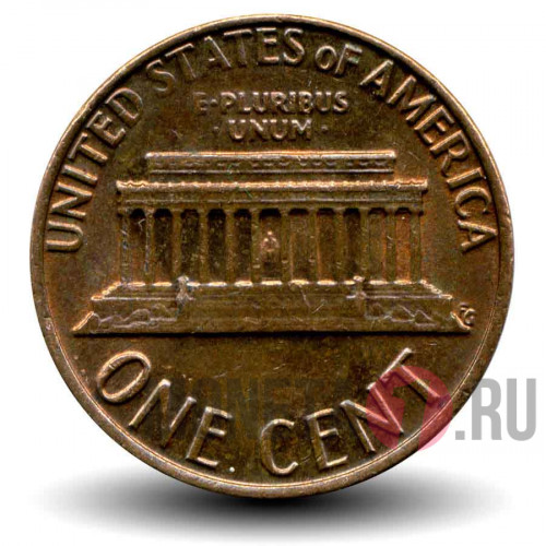 1 цент 1972 года - США