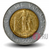 500 лир 1990 года - Иоанн Павел II - MCMXC - Иисус