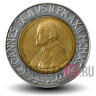 500 лир 1990 года - Иоанн Павел II - MCMXC - Иисус
