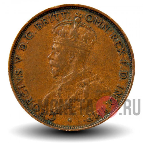 1 пенни 1934 года - Австралия - Георг V