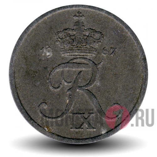 2 ore 1967 года - Фредерик IX - Дания