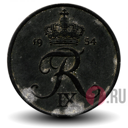 5 ore 1954 года - Фредерик IX - Дания