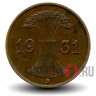 1 рейхспфенниг 1931 года - Германия - A
