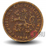 10 геллеров 1934 года - Чехословакия - Карлов мост