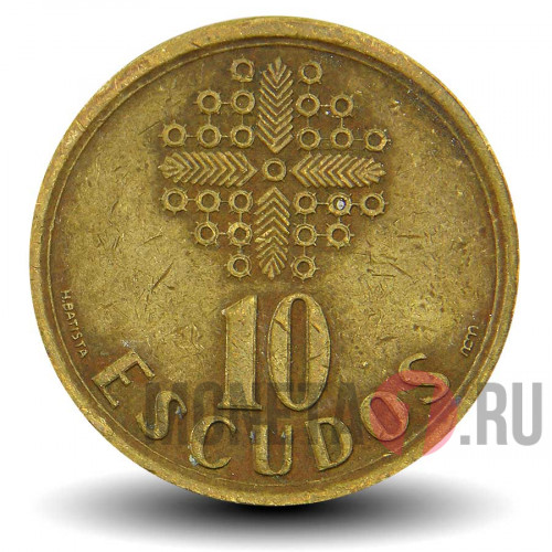 10 эскудо 1992 года - Португалия