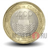 1000 песо 2016 года - Черепаха - Колумбия