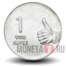 1 рупия 2007 года - Индия - "°" - Noida