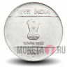 1 рупия 2007 года - Индия - "°" - Noida