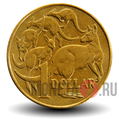 1 доллар 2004 года - Австралия - Кенгуру