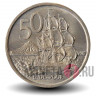 50 центов 1969 года - 200-летие плавания Джеймса Кука - Новая Зеландия
