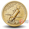 1 доллар 2020 года - телескоп Хаббл - Американские инновации - D