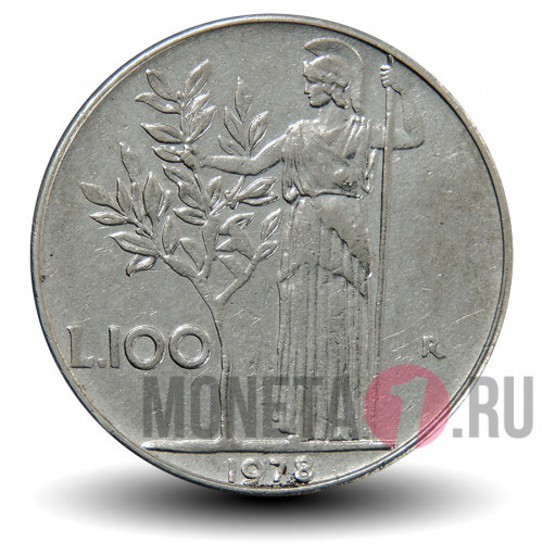 100 Лир - 1978 год - Италия