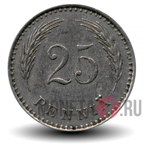 25 пенни 1928 года - Финляндия - S
