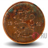 50 пенни 1942 года - Финляндия - S приспущена