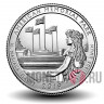 25 центов 2019 года - Северные Марианские острова - Американский мемориальный парк - P