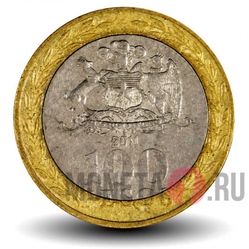 100 песо 2011 года - Чили - Индейцы Мапуче