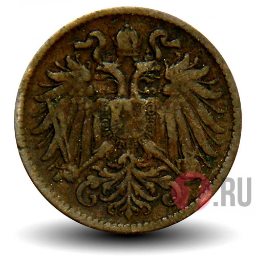 2 геллера 1902 года - Австро-Венгерская империя - Франц Иосиф I