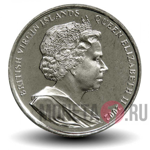 1 доллар 2002 года - Плюшевый мишка - Британские Виргинские острова