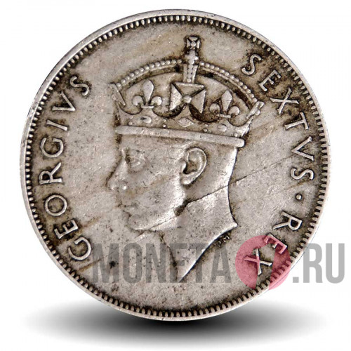 1 шиллинг 1948 года - Британская Восточная Африка - Георг VI