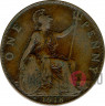 One penny - 1918 года - H - Heaton mint - Великобритания