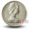 20 центов 1975 года - Новая Зеландия - Птица Киви