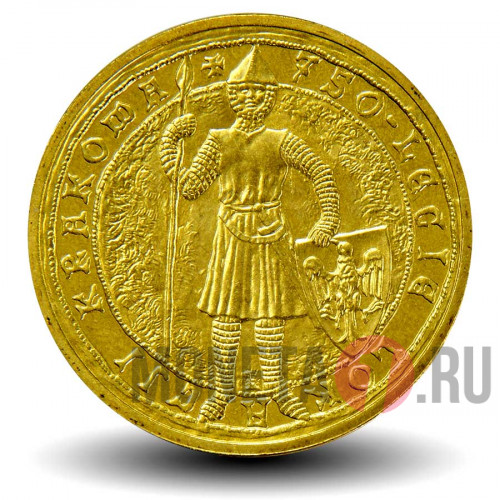 2 злотых 2007 года - 750-летие Кракова