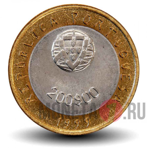 200 эскудо 1999 года - ЮНИСЕФ - Португалия