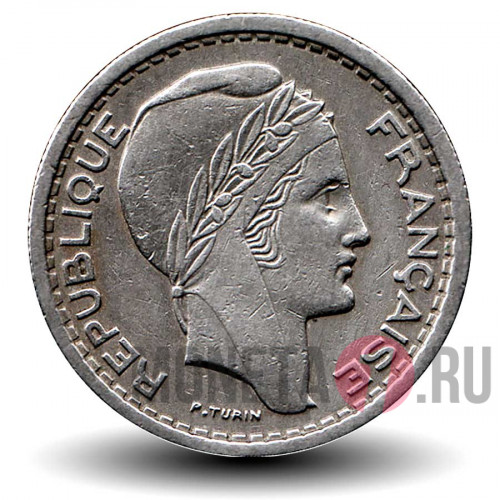 20 франков 1956 года - Французский Алжир