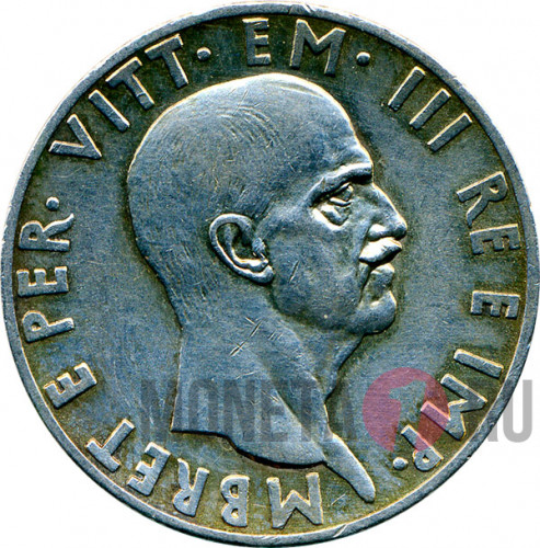 10 lek - 1939 год - R - Албания