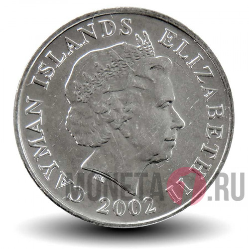 5 центов 2002 года - Каймановы Острова - Креветка