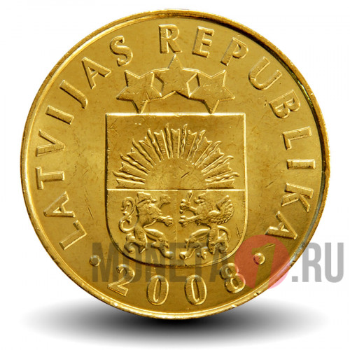 10 сантимов 2008 года - Латвия