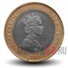 2 фунта 2009 года - Битва при Трафальгаре - Гибралтар