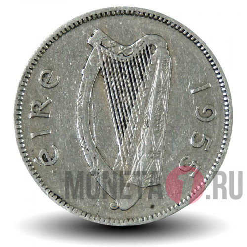 1 шиллинг 1955 года - Ирландия - Бык