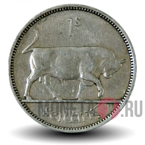 1 шиллинг 1955 года - Ирландия - Бык