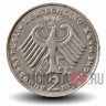 2 марки 1976 года - Теодор Хойс - ФРГ - F
