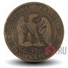 10 сантимов 1864 года - Франция - Наполеон III