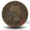 10 сантимов 1864 года - Франция - Наполеон III