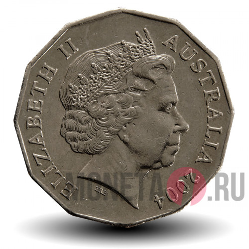 50 центов 2004 года - Австралия - Кенгуру и Эму