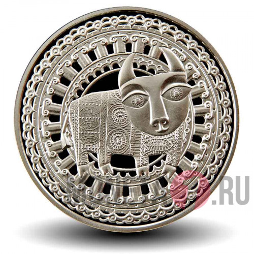 1 рубль 2009 года - Телец - Белоруссия