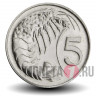 5 центов 2005 года - Каймановы Острова - Креветка