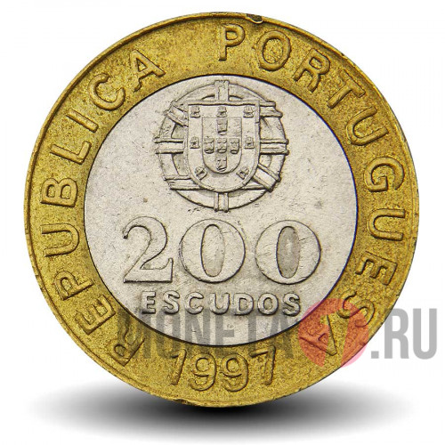 200 эскудо 1997 года - Португалия